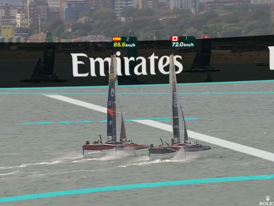 SailGP Portsmouth Group A Race 2