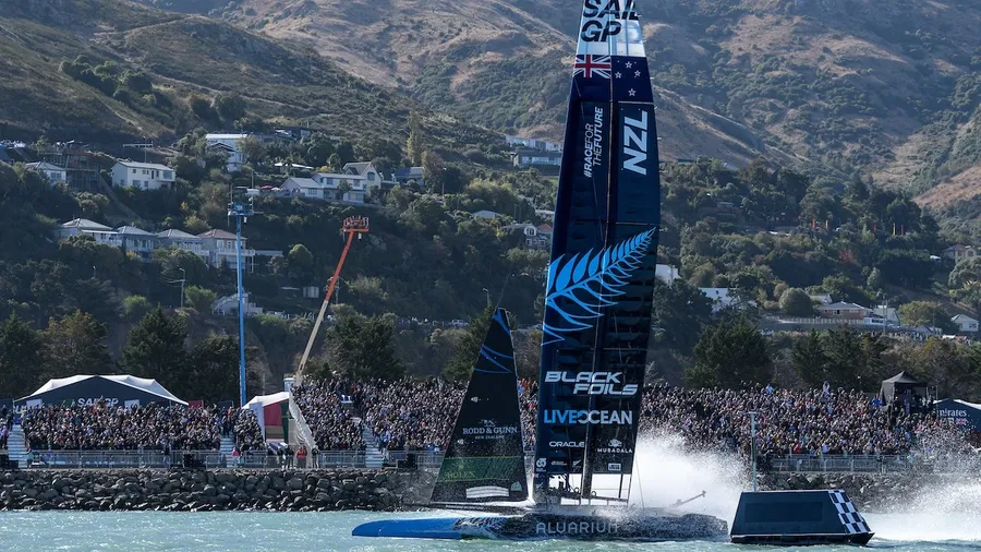 SailGP was in Christchurch for the New Zealand Sail Grand Prix