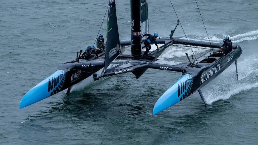 SailGP New Zealand. Photo Credit: SailGP Media