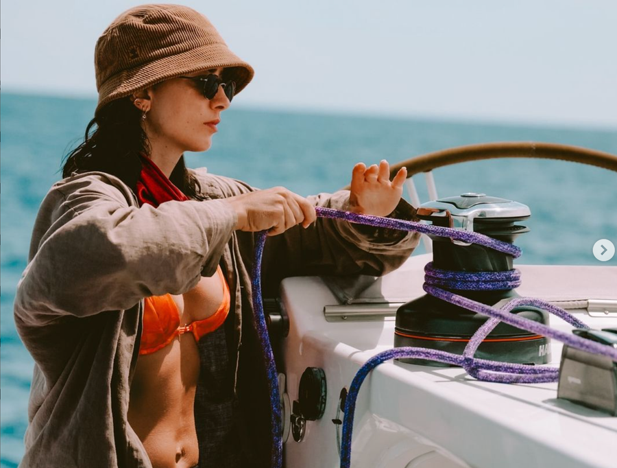 Elayna & Riley have cruised the world, motivated by a passion for sailing and a desire to see the world. They are now in Japan. Photo Credit: Elayna Carausu