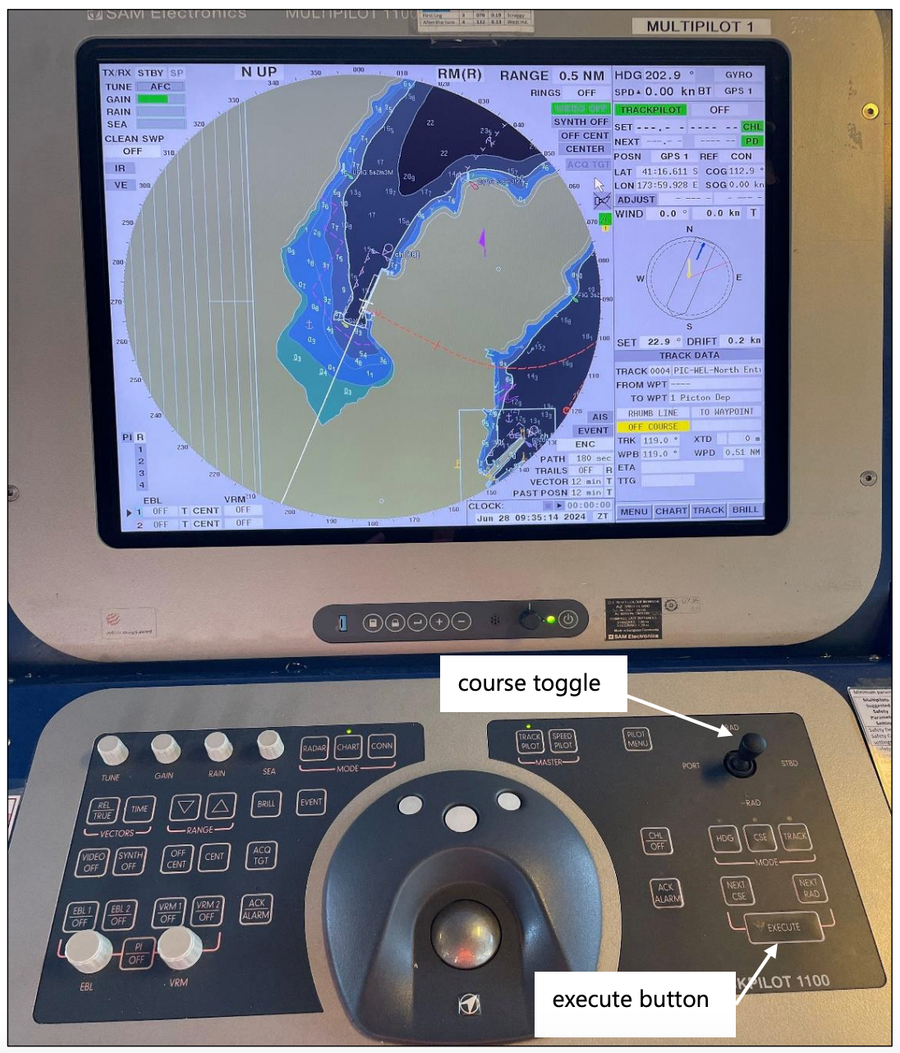 Track pilot incorporating autopilot function. Photo Credit: TIAC