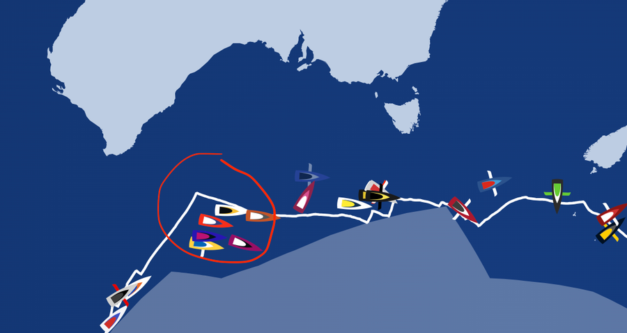 Conrad Colman, the Crazy Kiwi - is now well under Australia and racing along!