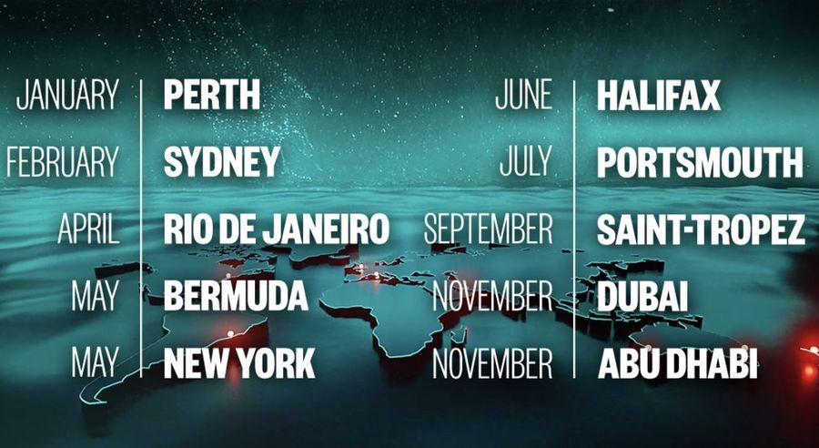 Could there still be hope for Auckland? Here is the announcement slide of dates - you can see Auckland is still highlighted as a location... Grasping at straws, but will we see a second date tranche with Auckland back?