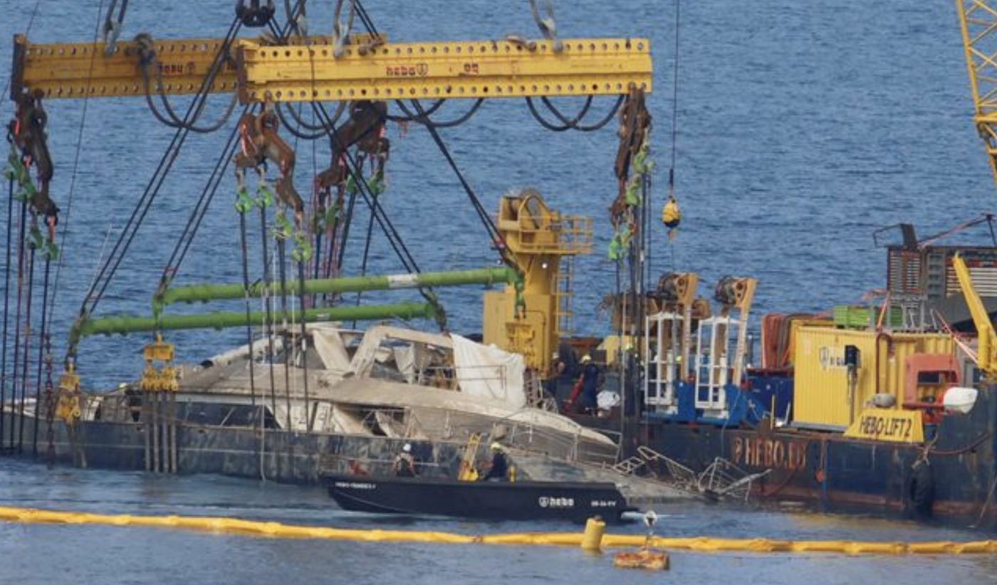 Bayesian superyacht salvage