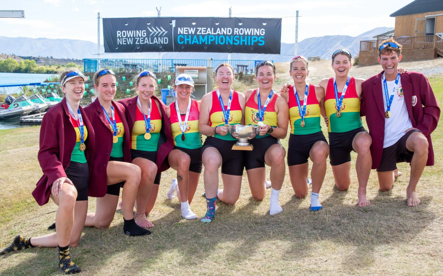 Five New Zealand crews have been named to compete at the Under-23 World Rowing Championships in Germany.