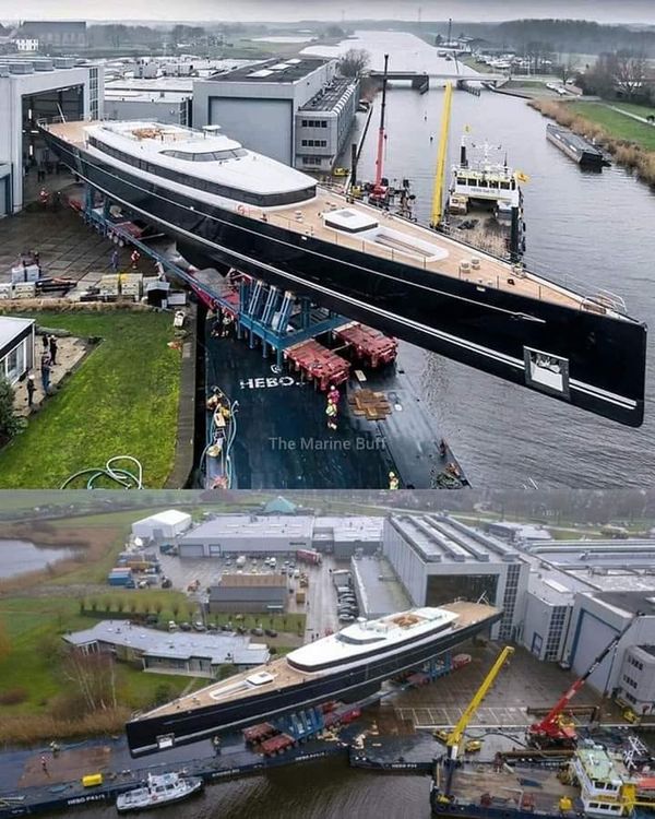 Sea Eagle is not small boat; Sea Eagle from a different perspective / Credit: Yachts (Facebook)