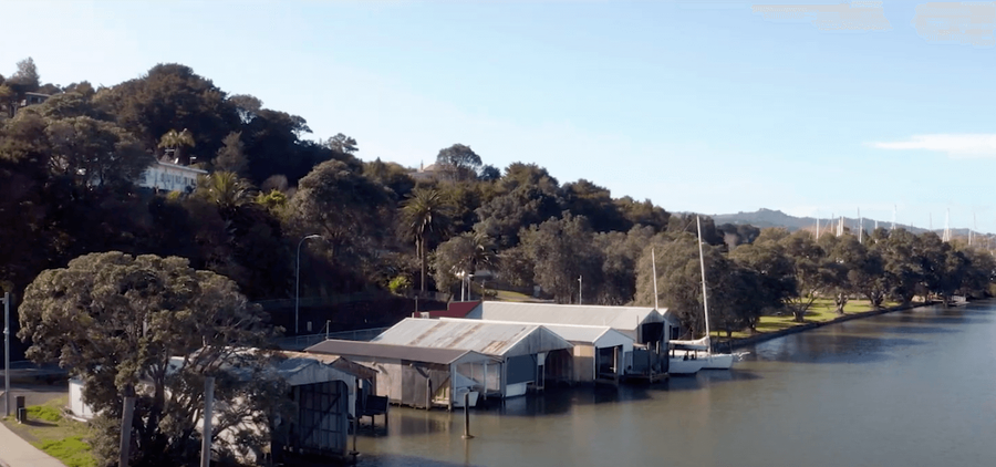 Shed 6154 50 Riverside Drive Whangarei Looking back from the river side
