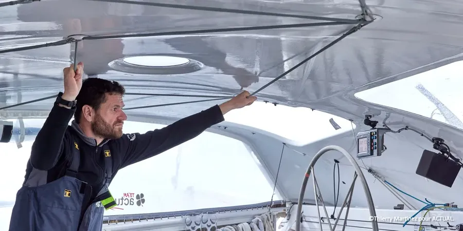 Skipper Anthony Marchand on d'Actual Ultim 3