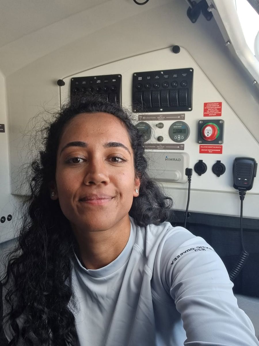 Solo crew Ananya Prasad on the Atlantic Odyssey Solo Atlantic Row / Facebook