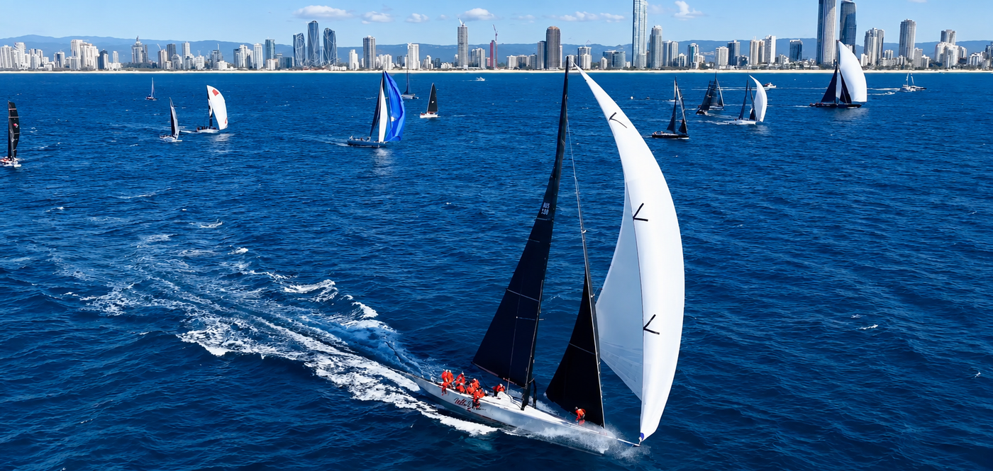 Start of the 2026 Gold Coast Mackay Yacht Race