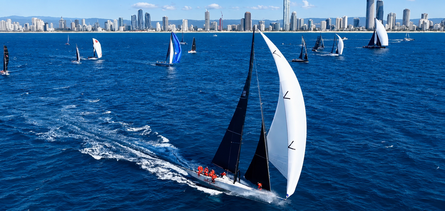 Start of the 2026 Gold Coast Mackay Yacht Race