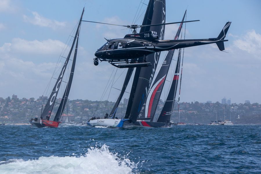 Start of race Rolex Sydney Hobart Photo- Rolex Sydney Hobart, Images: David Hislop | CYCA on Facebook
