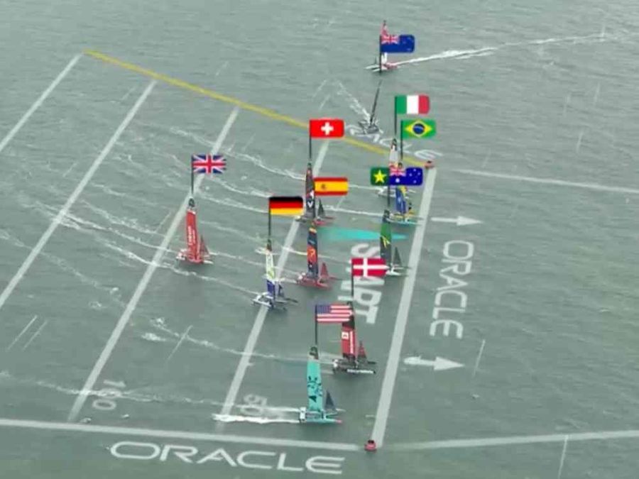 Start of the race / SailGP