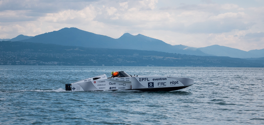 Swiss Solar Boat has won the 13th Monaco Energy Boat Challenge.
