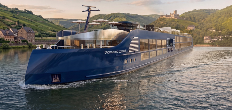 TDoS unveils yacht-inspired river cruise ship design