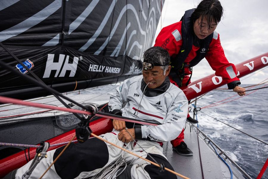 Onboard with the DMG Mori Sailing Team: deck management in all weather