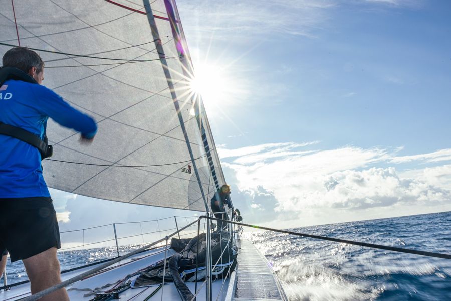 Aotearoa Ocean Racing chasing through the Altantic in The Ocean Race 2026, 2026-09-05