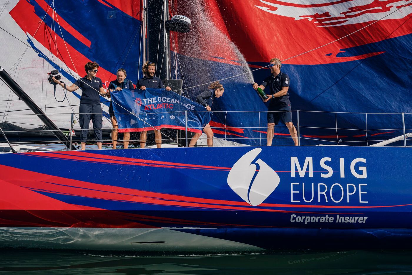 Aotearoa Ocean Racing comes home! The team, led by Conrad Colman sailed MSIG Europe from New York to Lorient!