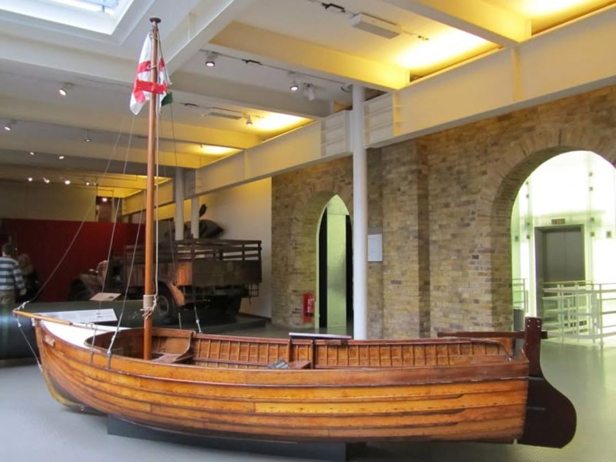 Tamzine – A tiny 15-foot clinker-built fishing dinghy, Tamzine was the smallest vessel to take part in the evacuation. She survives today in the Imperial War Museum collection – still flying the special Dunkirk Jack and bearing plaques for “Dunkirk 1940” – as a humble symbol of the courage shown by ordinary sailors