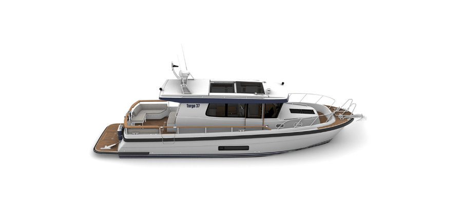 Targa 37 Coupé revealed as lower-profile alternative to flybridge.