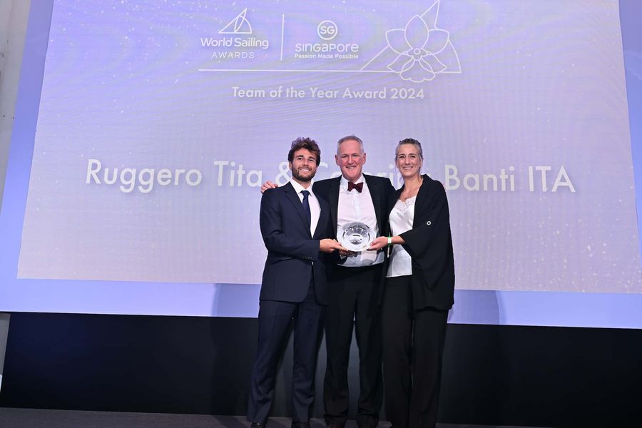 Team of the Year. World Sailing Awards. Image credit_ World Sailing Awards
