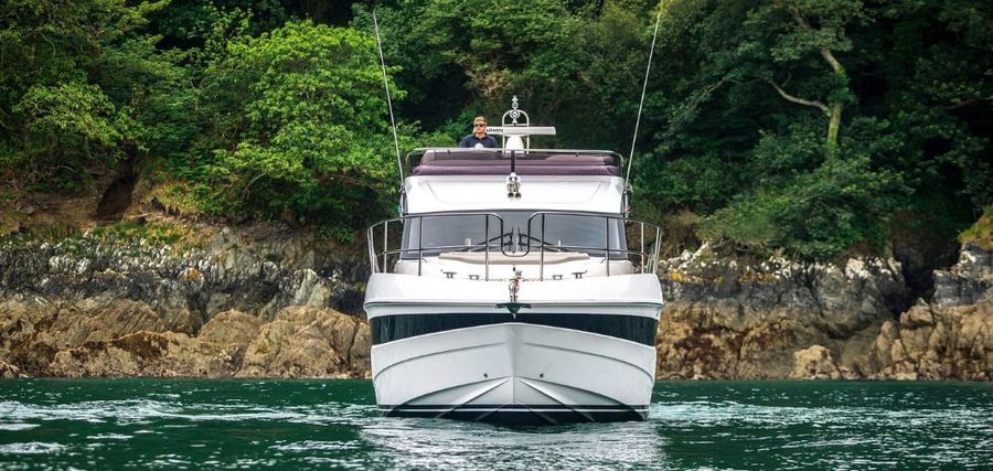 The 2019 Princess F45 at rest