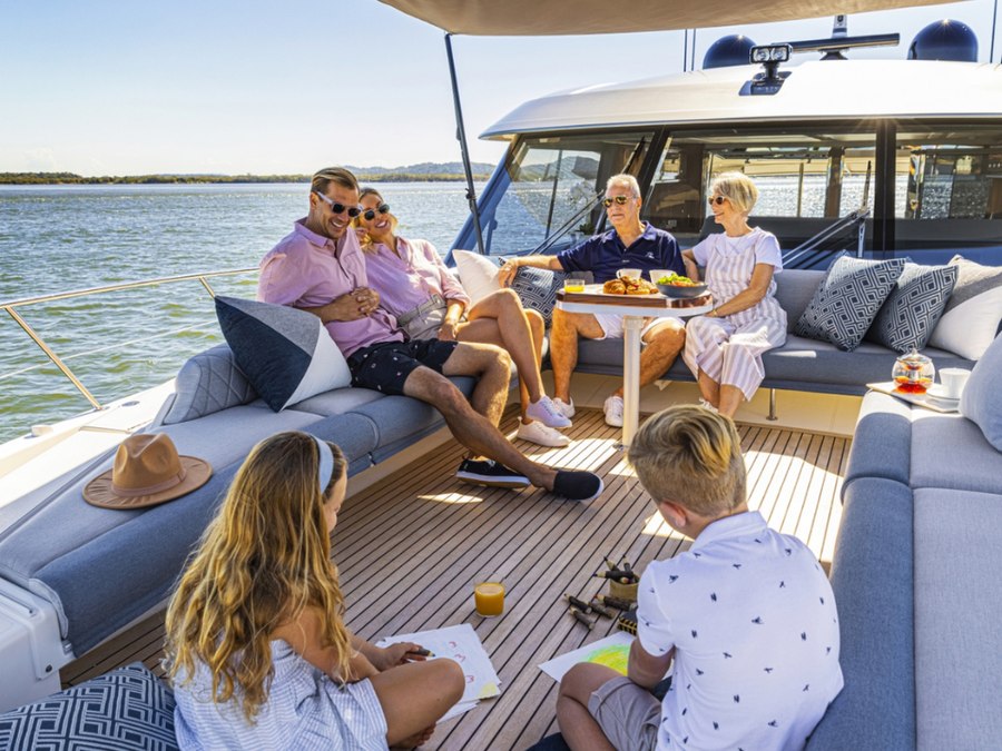 The 645 SUV Series II is built for relaxing with friends and family