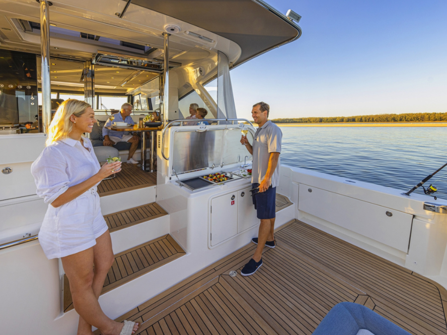 The 645 SUV Series II takes advantage of the outdoor spaces