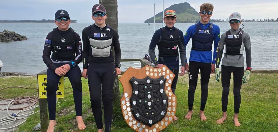 The five 2025 Wihau Shield finalists:  Lauchy Wills, Finloe Gaites, Lewis Snape, Blake Batten and Zofia Wells.jpg