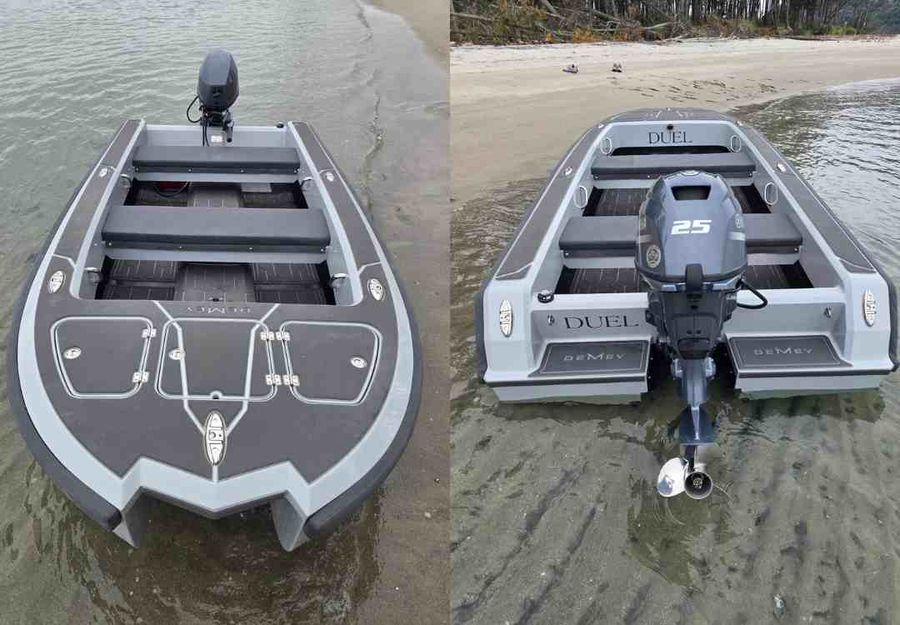 The DEMEY Tender. Image_ Nic De Mey Yachts Facebook _ 2