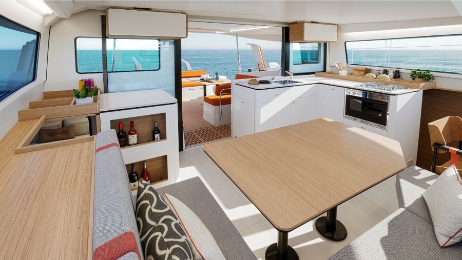 The Excess 13 offers exceptional indoor-outdoor flow.