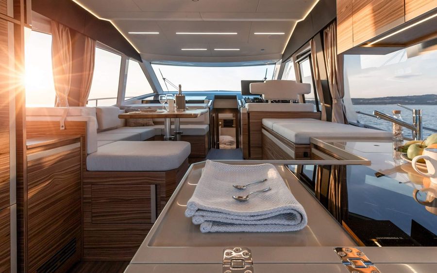 The Greenline 45 Flybridge / Credit: Greenline Yachts