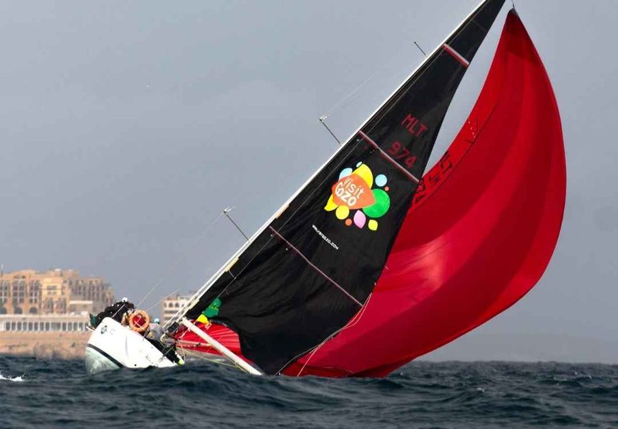 The Rolex Middle Sea Race. Start of the race. Credit - ROLEX Pav Ellul Images