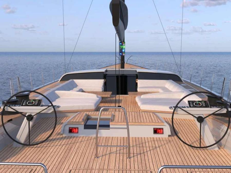 The SW123 takcles one of the biggest challenges in modern yacht design-how to deliver a superyacht-level experience while maintaining true sailing performance