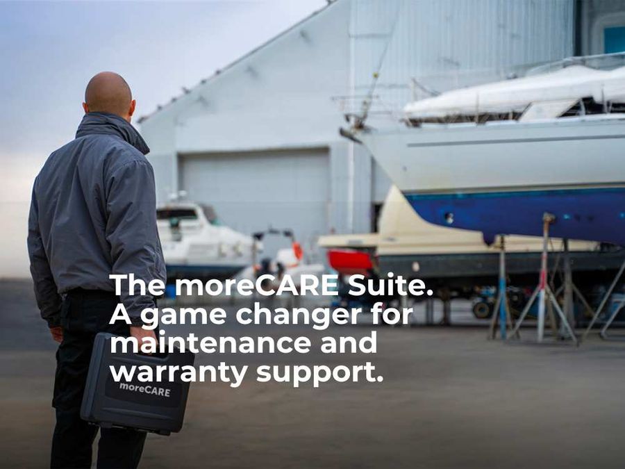 The moreCARE Suite. A game changer for maintenance and warranty support.