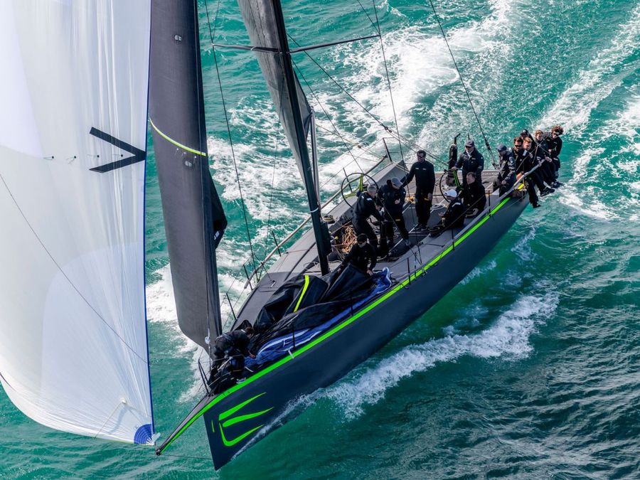The revolutionary wallyrocket51 reveals its dual soul and outstanding performance during sea trials. Photo credit Wally.com