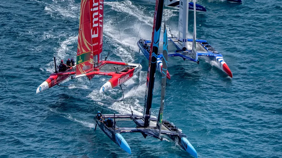 The weather will potentially play an important role in the Auckland event / Credit: SailGP