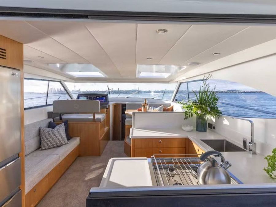 Unlike some boats that prioritise layout over liveability, the Elite AT43 gives you the best of both worlds