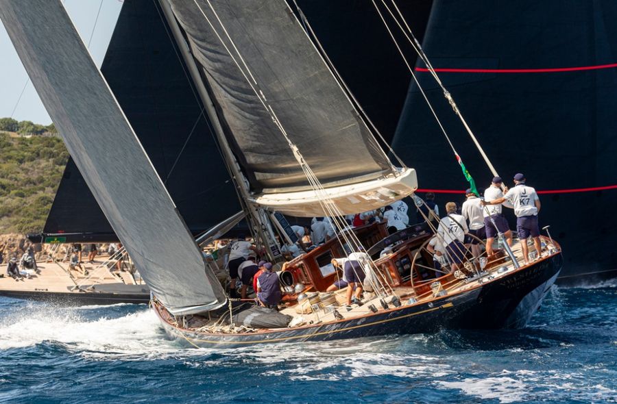 J-Class Yacht Velsheda Photo Credit: AC37 media