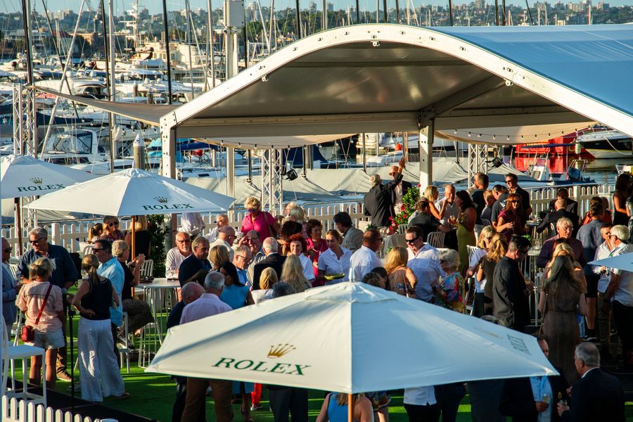 VIP & Skippers Launch Photo- Ashley Dart | CYCA on Facebook