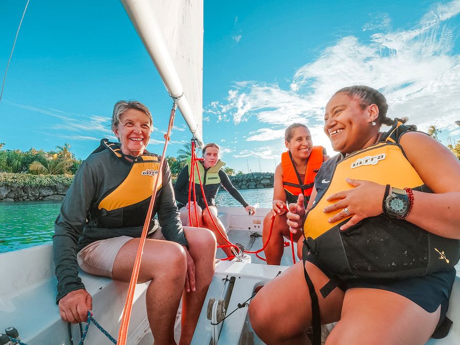 Fiji hosts first women's sailing night to open ocean doors in the Pacific, 23 July 2026