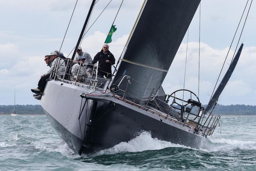 Jens Kellinghusen’s Ker 56 Varuna VI - a serious contender for the overall IRC prize