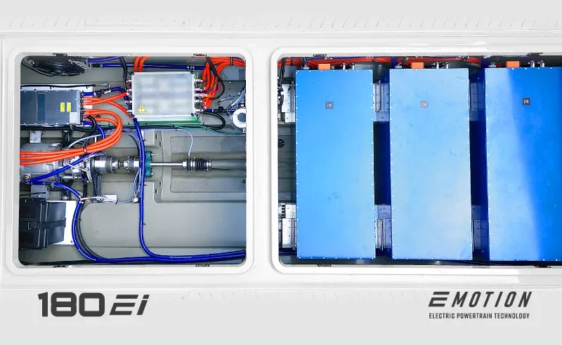 E-Motion™ 180e Inboard. Photo credit: Vision Marine Technologies
