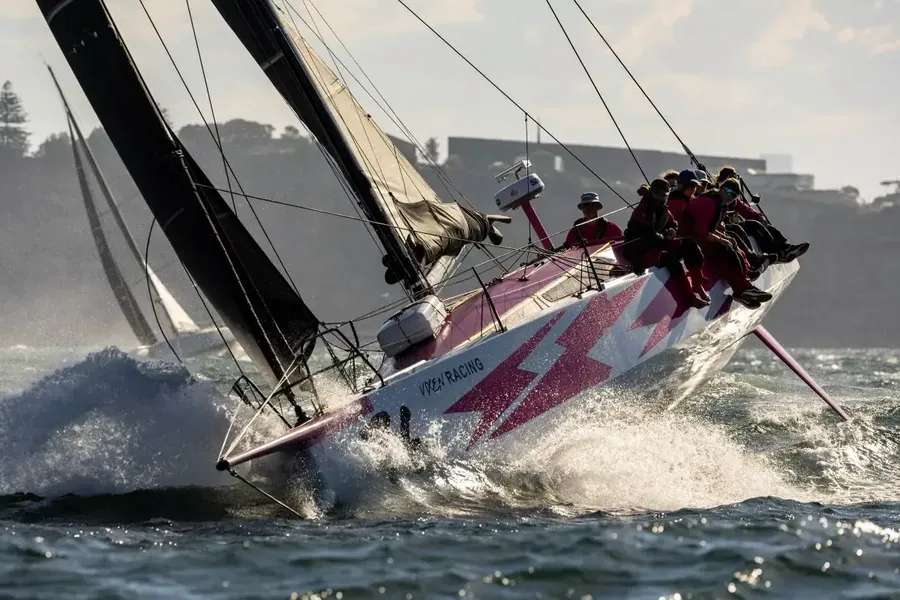 Vixen Racing after CYCA's CabbageTree Island Race start.
