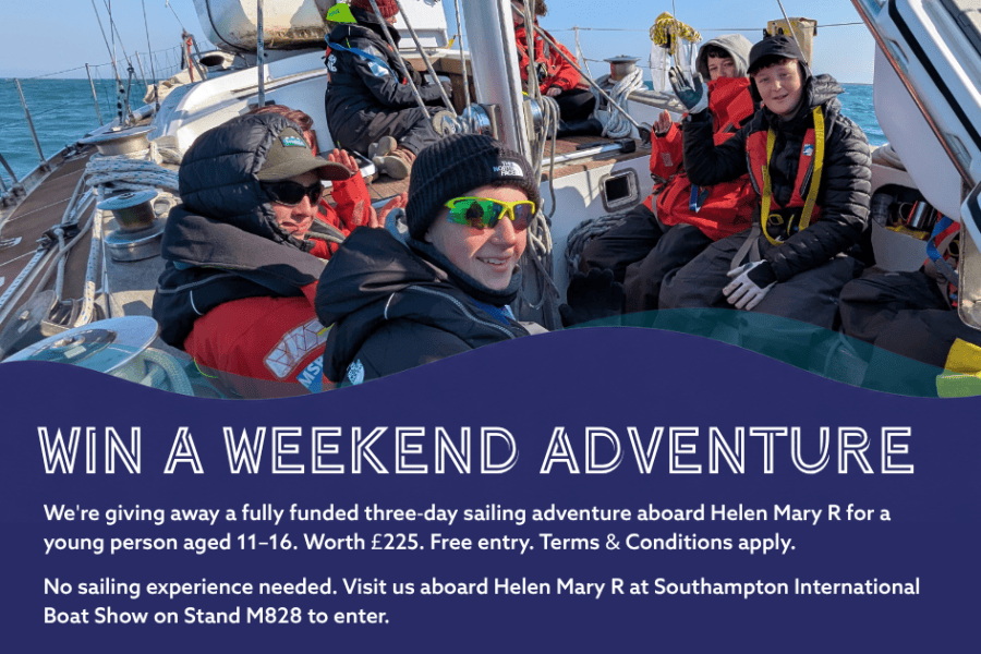 Free berth up for grabs on tall ship for young sailors, 01 September 2026