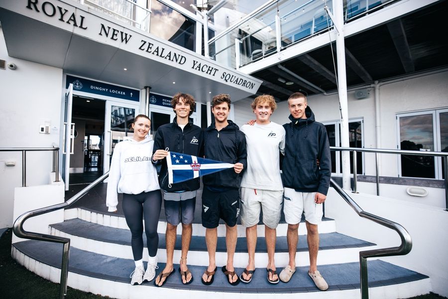 Waitemata Racing (Josh Hyde, Sofia Higgott, Zach Fong, Mason Mulcahy and Cody Coughlan) - Selected to Represent New Zealand and RNZYS at the 2025 Youth Match Racing World Championships