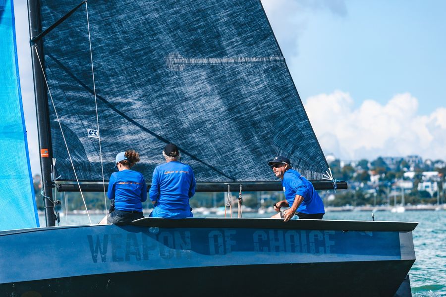 Weapon of Choice / Marcus Brummel :- Live Sail Die (PIC Harbour Classic - Facebook)