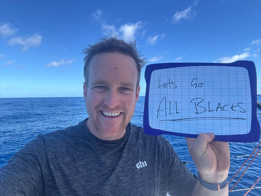 Conrad Colman, Married To A French Lady, With Two Kids Board In France - Nails His Allegiance To The Board! Go AB's. Photo Credit Conrad Colman