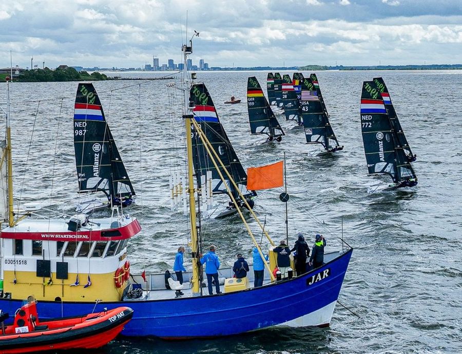 Austrian pair reads the clouds to lead fleet at Almere Grand Slam, 04 June 2026