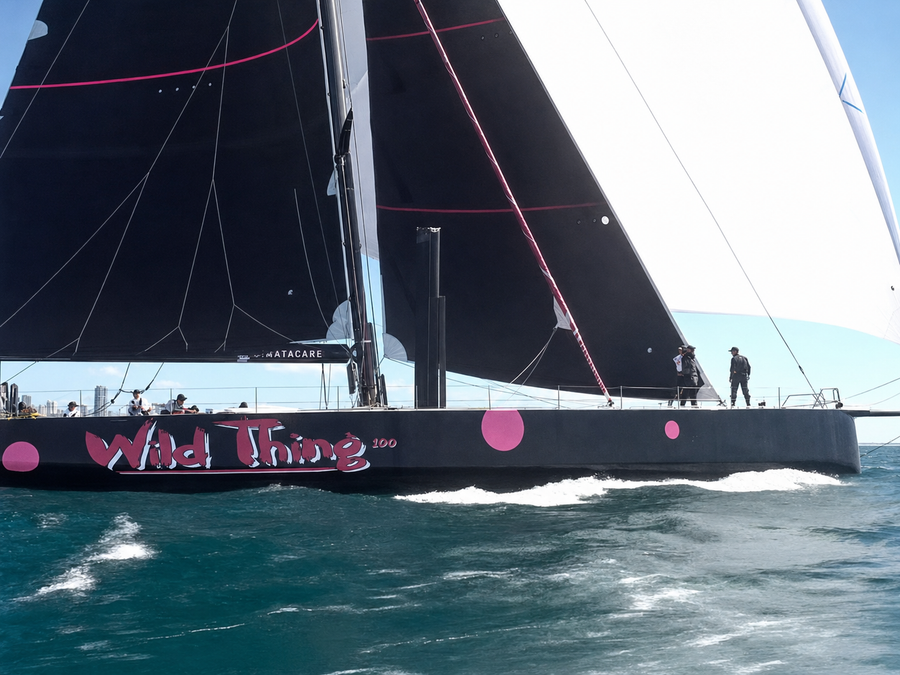 Wild Thing 100 of the 2026 Gold Coast Mackay Yacht Race.